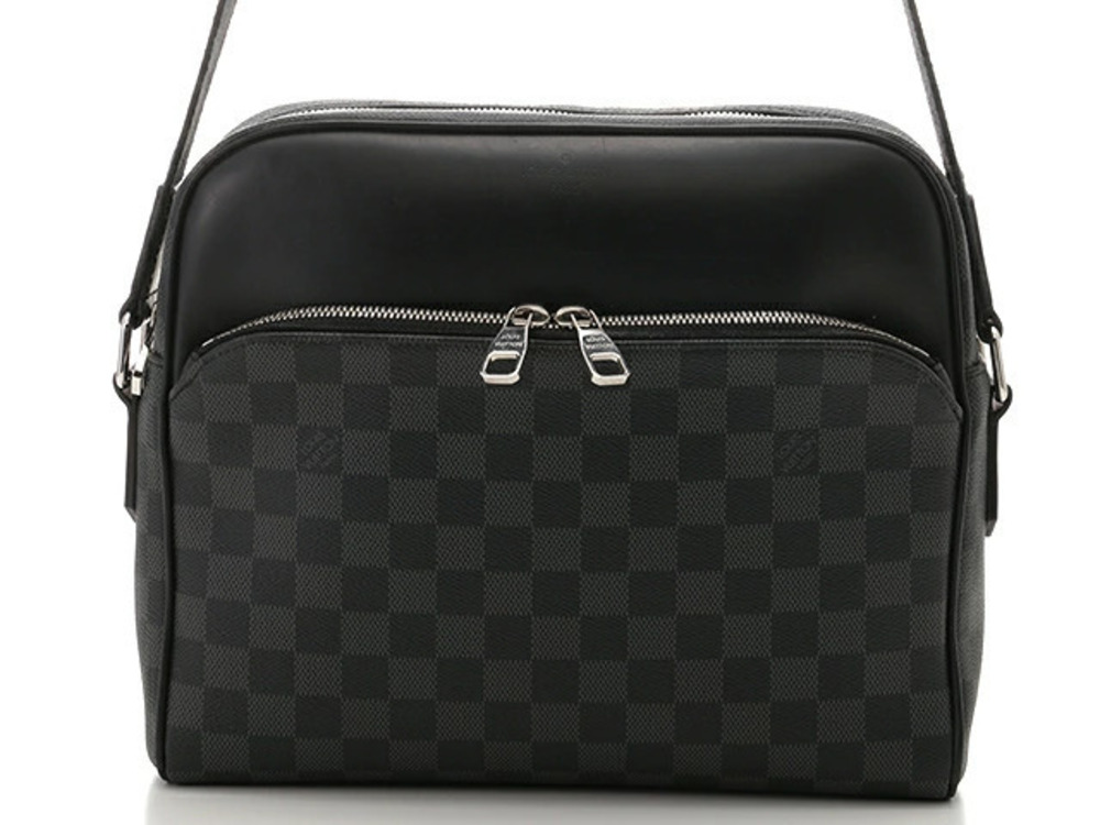 LOUIS VUITTON Bag Shoulder Dayton Damier Graphite Black